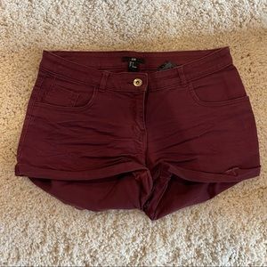 Maroon Shorts